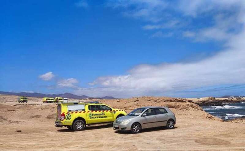 Vehículos de bomberos en la zona/C/.